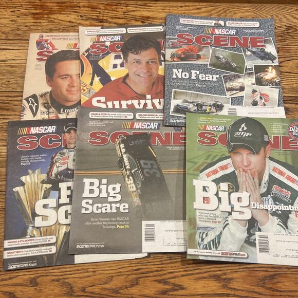 HUGE NASCAR SCENE Magazine Lot – 54+ Issues (2006–2009) Earnhardt - Picture 11 of 13